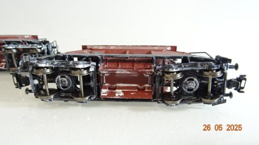 Piko H0 58093 Sattelbodenselbstentladewagen Set 3 tlg. der DR in OVP PR8041 – Bild 11