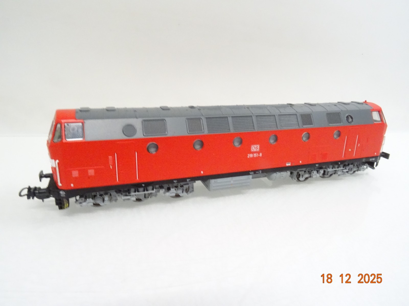 Piko H0 59833 Expert AC Diesellok BR 219 151-8 der DB AG Digital in OVP JL5211 – Bild 3