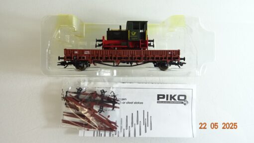 Piko H0 72017 Rungenwagen Ladegut Post KÖ I der DB in OVP PR7953