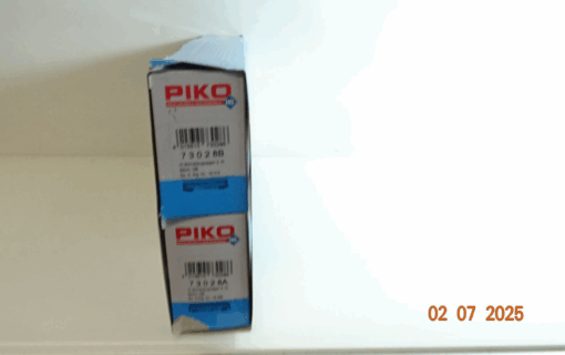Piko H0 7302 8A/B IC Schnellzugwagen 2.Kl Leerverpackung siehe Foto CK9249
