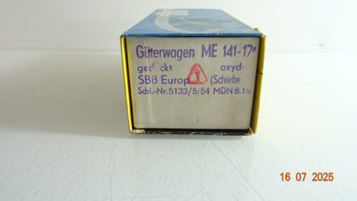 Piko H0 Güterwagen ME 141-17 Leerverpackung siehe Foto CK9678