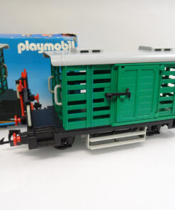 Playmobil Spur G 4101 Viehwagen grün in OVP LE1394