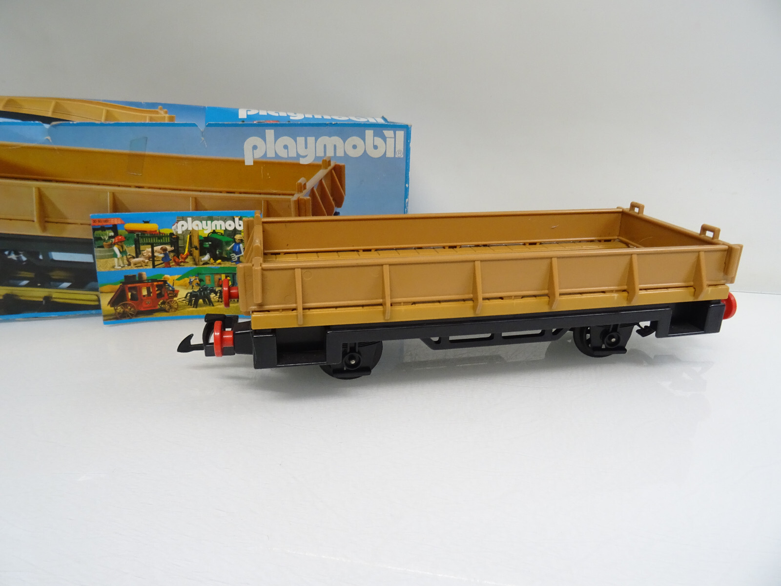 Playmobil Spur G 4104 Niederbordwagen in OVP LE1395