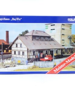 Pola Bausatz H0 843 Lagerhaus BayWa in OVP EX6795