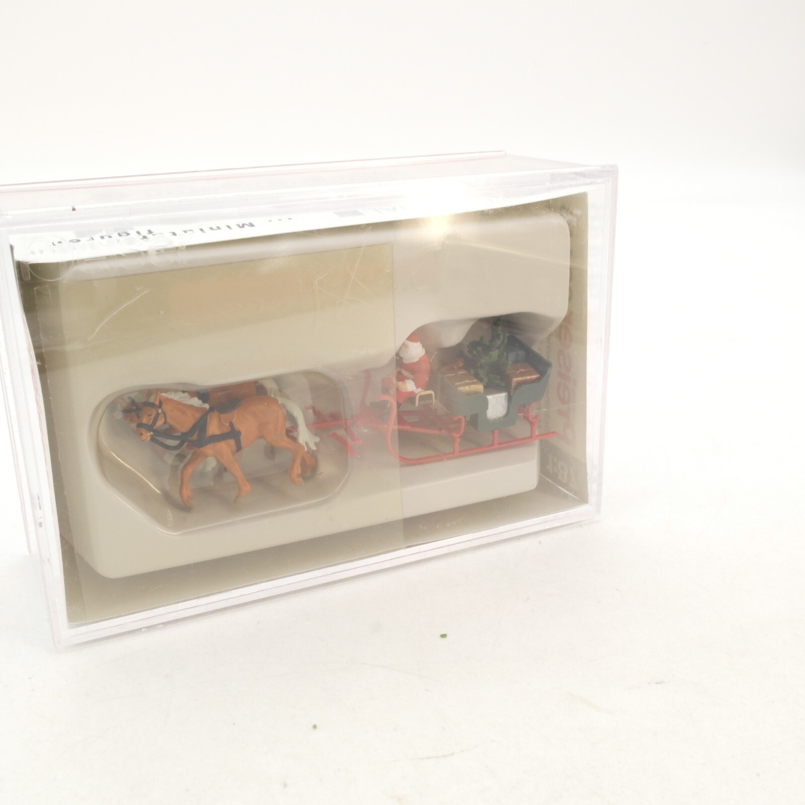 Preiser 1:87 30448 H0 Schlitten, Weihnachtsmann, Pakete in OVP RG7475 – Bild 3