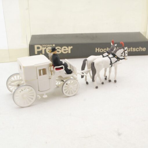 Preiser 1:87 450 Hochzeitskutsche in OVP QR1139 – Bild 3