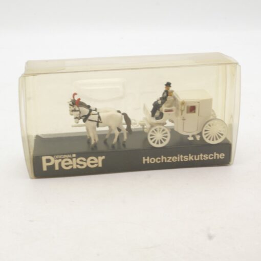 Preiser 1:87 450 Hochzeitskutsche in OVP QR1139 – Bild 4
