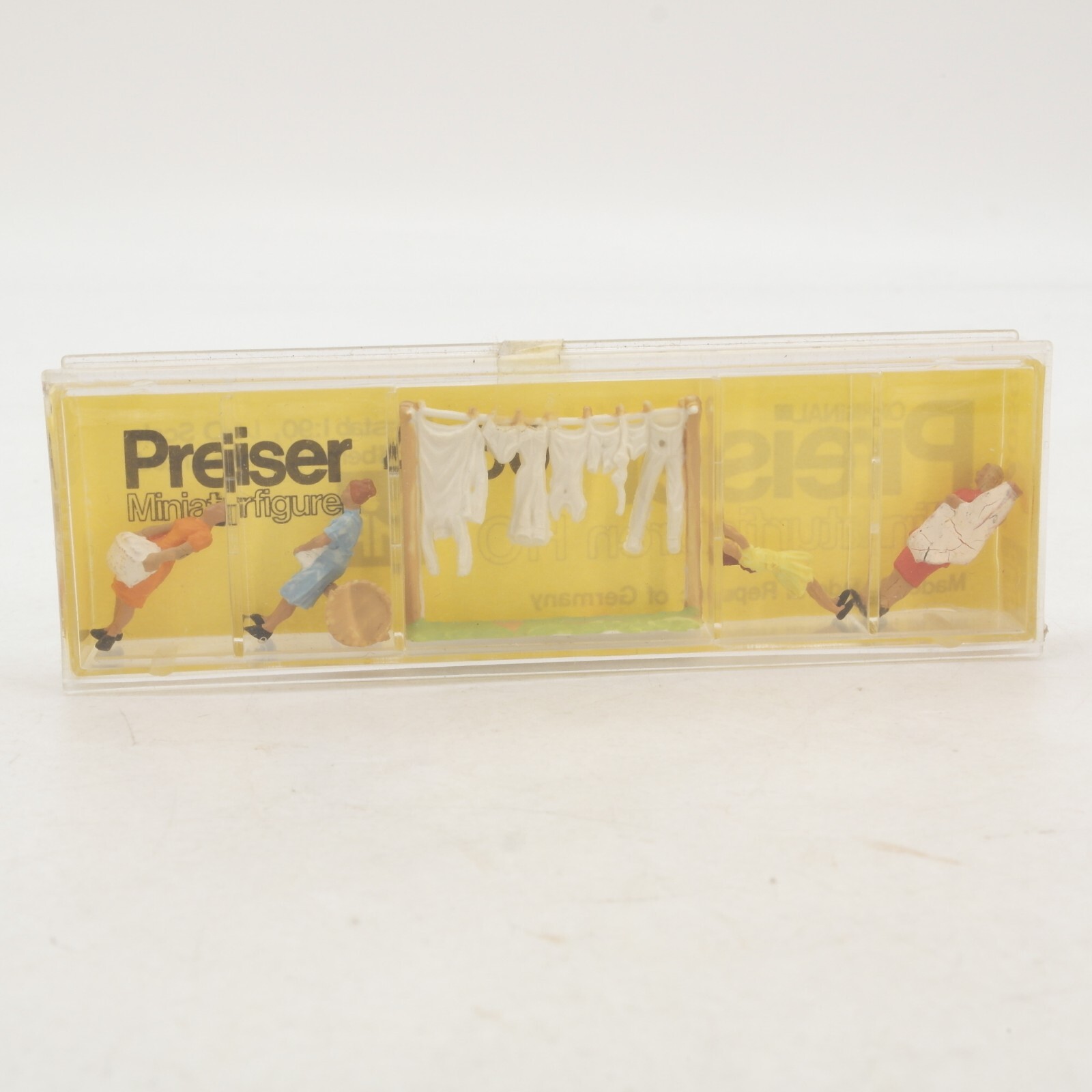 Preiser H0 4050 Figuren Waschfrauen mit Wäscheleine in OVP RG6597