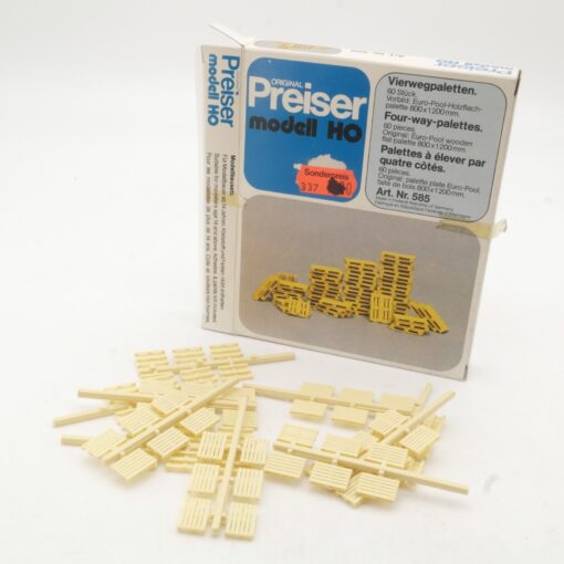 Preiser H0 585 Vierwegpaletten in OVP RR3182