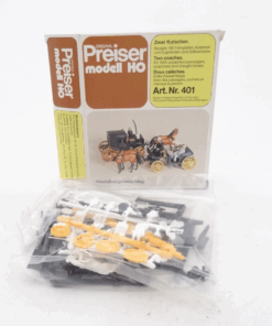 Preiser H0 Bausatz 401 Kutschen 2 Stück in OVP RR1422
