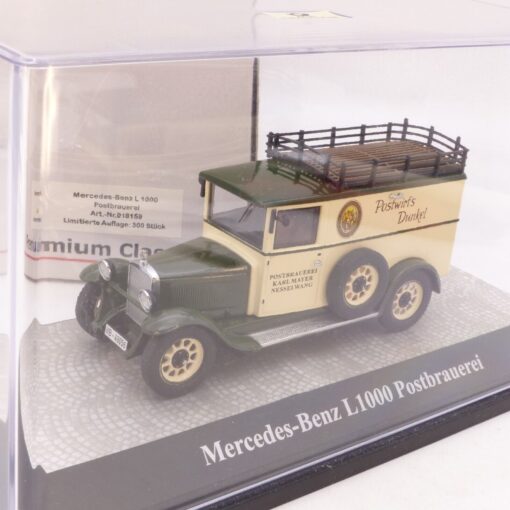 Premium ClassiXXs 1:43 Nr.: 018159 Mercedes Benz L1000 Postbrauerei, OVP EB9638