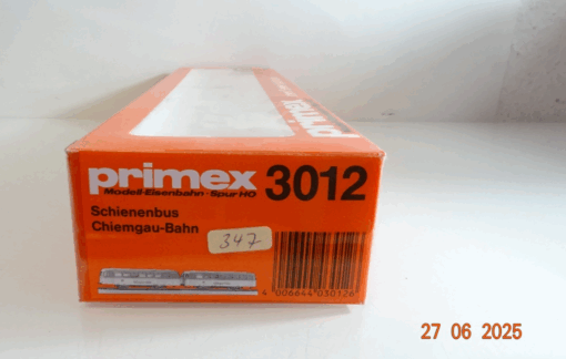 Primex H0 3012 Leerverpackung Schienenbus siehe Foto CK9132