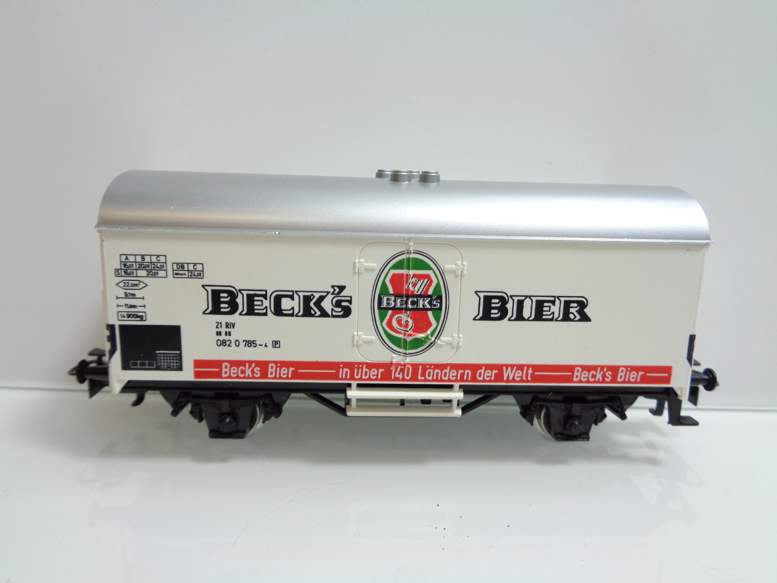 Primex H0 4548 Kühlwagen Beck's Bier der DB in OVP JD2483 – Bild 3