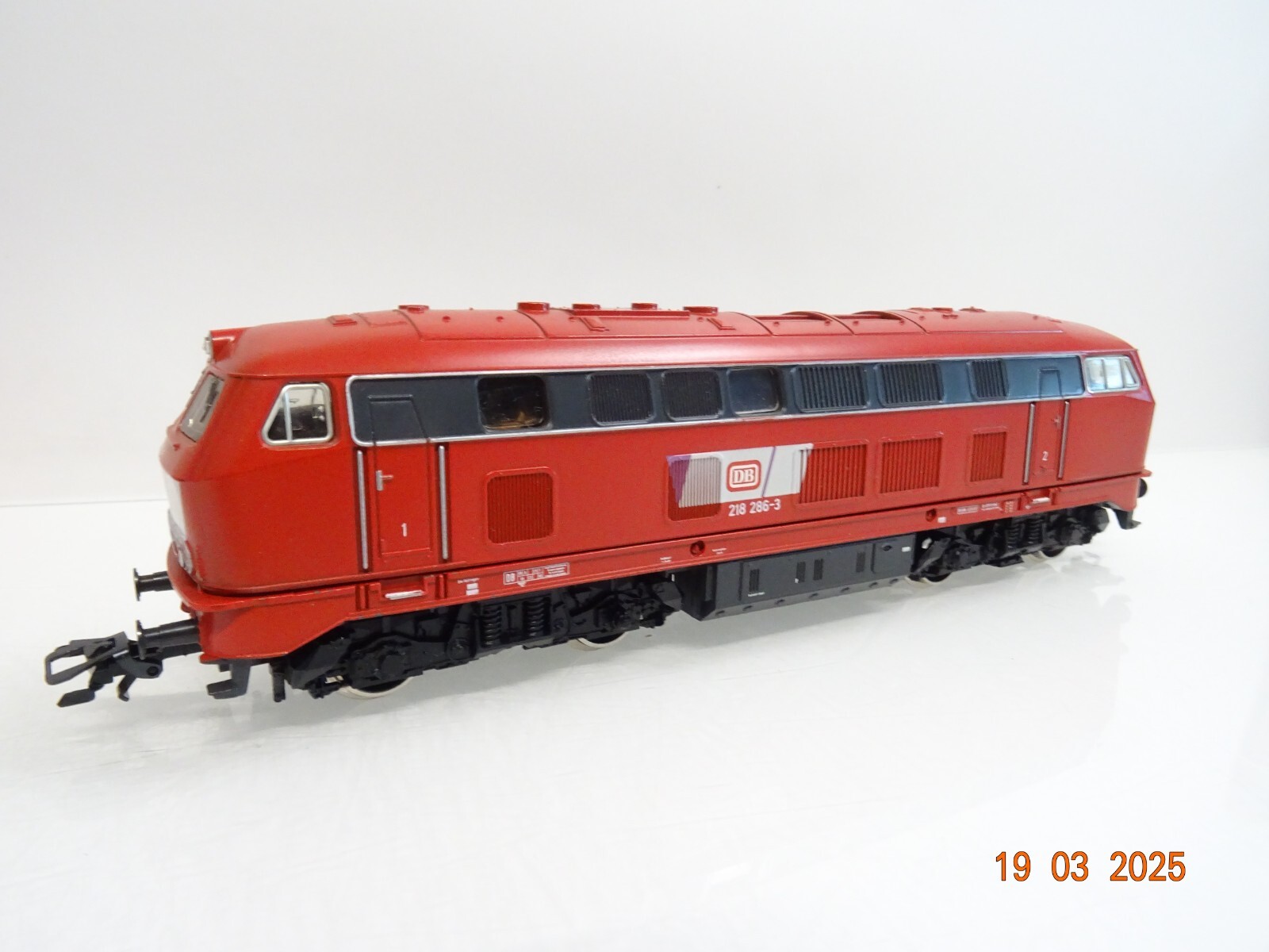 Primex Märklin H0 3019 Diesellok BR 218 286-3 der DB in OVP LE9442 – Bild 3
