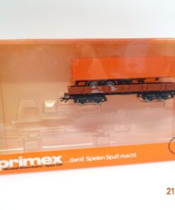 Primex Märklin H0 4594 Niederbordwagen der DB in OVP LE8818