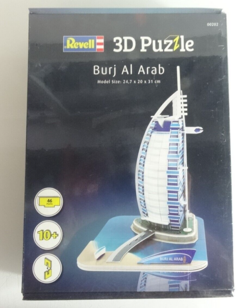 Revell 00202 3D Puzzle Burj Al Arab in ungeöffneter OVP QR5456