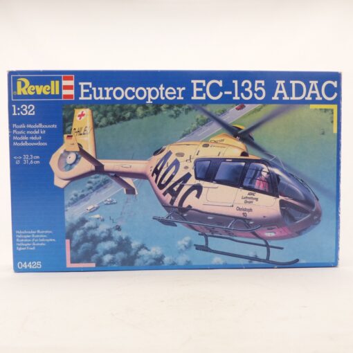 Revell 1:32 Bausatz 04425 Eurocopter EC-135 ADAC in OVP EX6284