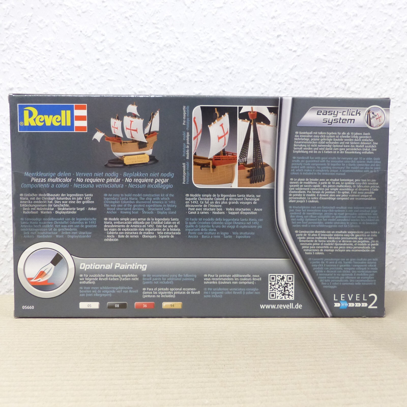 Revell 1:350 Bausatz-Nr.: 05660 Santa Maria Chr. Columbus Schiff, in OVP EX2724 – Bild 3