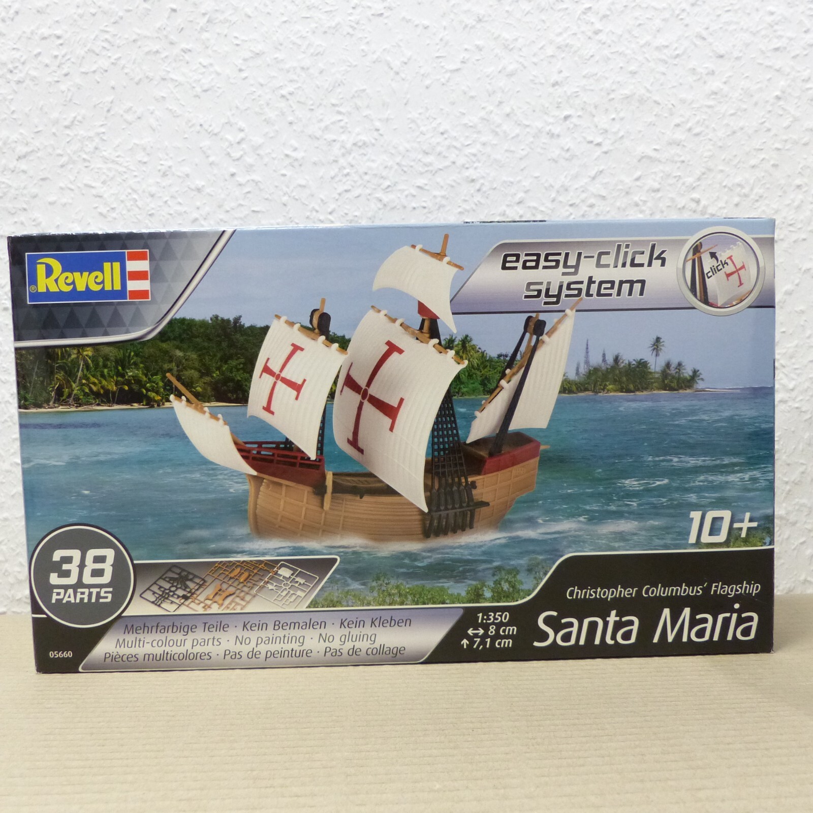 Revell 1:350 Bausatz-Nr.: 05660 Santa Maria Chr. Columbus Schiff, in OVP EX2724
