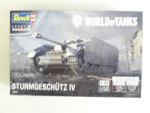 Revell 1:72 Bausatz 03502 Sturmgeschütz World of Tanks neuwertig in OVP QR5432