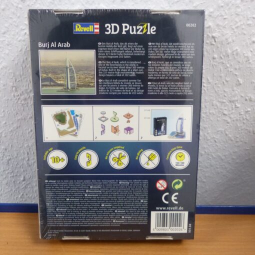 Revell 3D Puzzle 00202 Burj Al Arab in ungeöffneter OVP EX3896 – Bild 3
