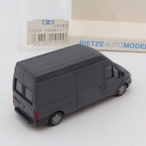 Rietze 1:87 11010 Ford Transit Kasztenwagen dunkelgrau in OVP EX4870 – Bild 3