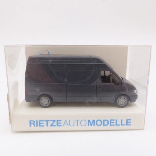 Rietze 1:87 11010 Ford Transit Kasztenwagen dunkelgrau in OVP EX4870 – Bild 4