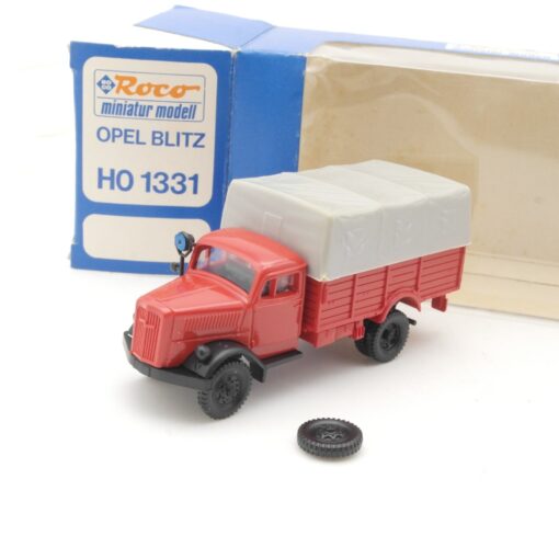 Roco 1:87 1331 Opel Blitz Feuerwehr Pritsche in OVP RR1151