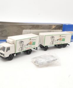 Roco 1:87 1581 Volvo F110 Kühlwagen Hängerzug Wiesenhof in OVP RR5407