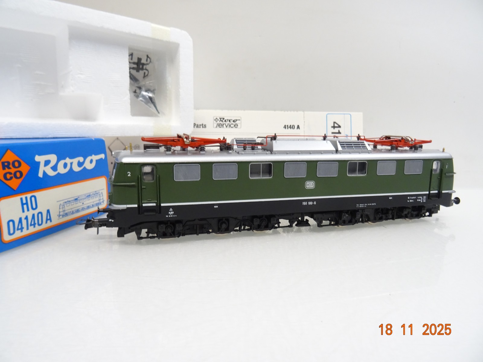 Roco H0 04140A E-Lok BR 150 100-6 der DB in OVP JL4644