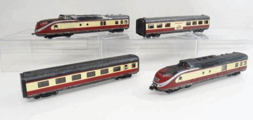 Roco H0 04183 TEE Dieseltriebzug 4tlg. VT 11.5  patiniert JL2057 o.