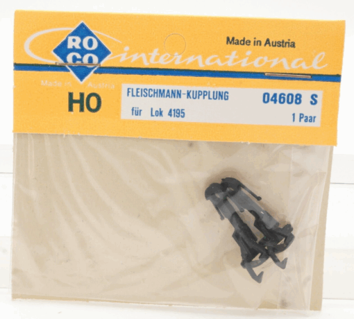 Roco H0 04608 S Fleischmann-Kupplung für Lok 4195 neuwertig in OVP QR4851