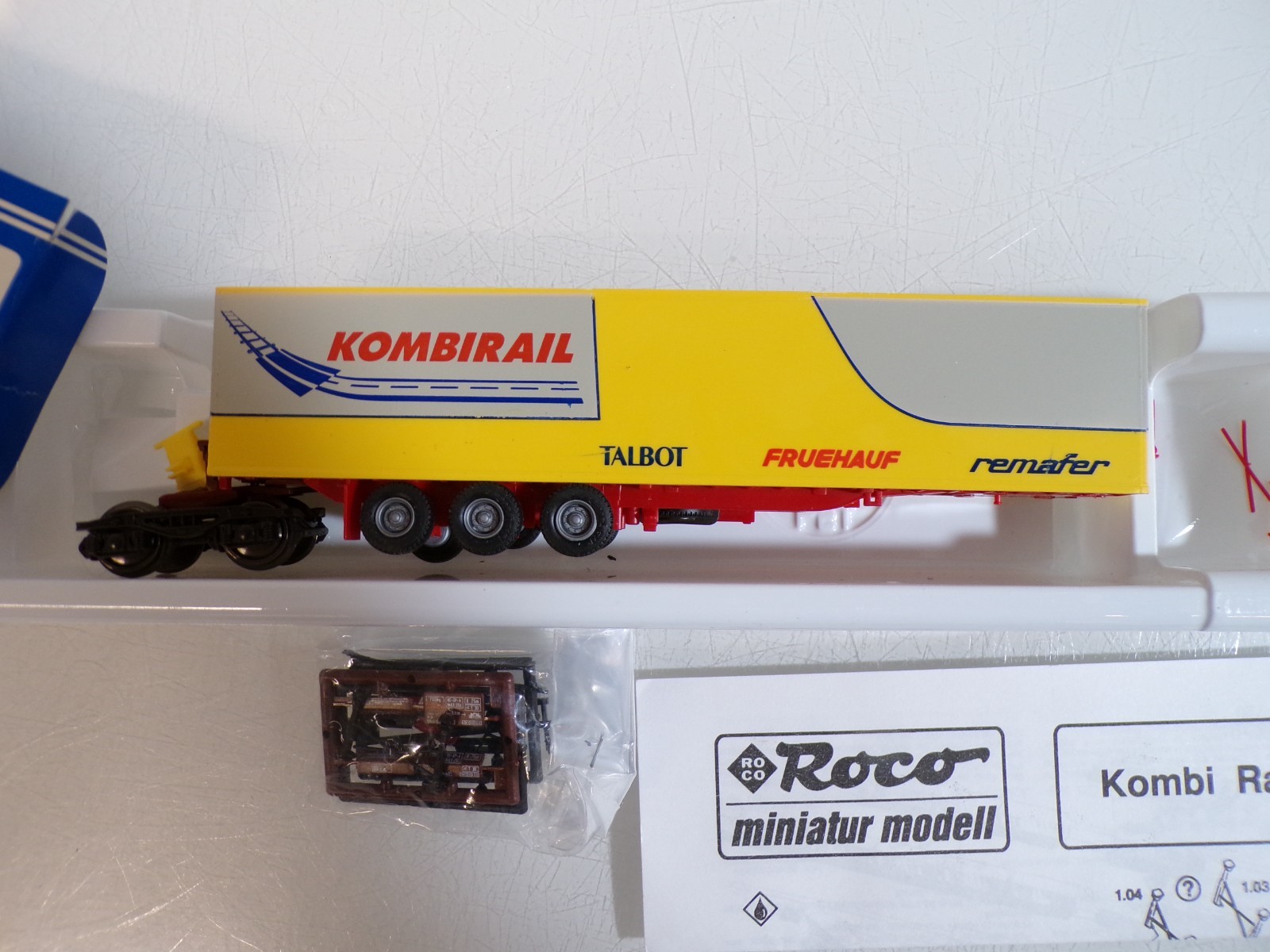 Roco H0 1914 Kombi Rail Auflieger Kombirail der DB in OVP BH1903 – Bild 3