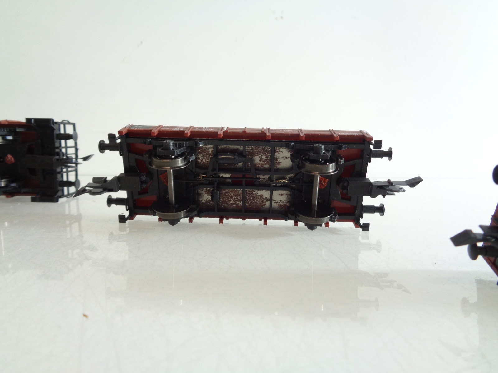 Roco H0 3 Nieder- u. Mittelbordwagen der DR BH933 o. – Bild 5