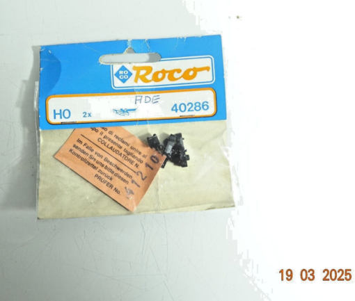 Roco H0 40286 Kurzkupplungsköpfe 2 Stück siehe Foto in OVP CK6818