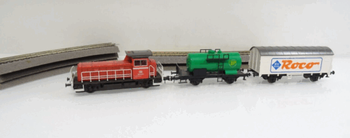 Roco H0 41070 Güterzug 3tlg. mit Diesellok in OVP LE8554