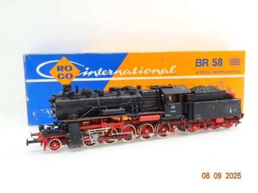 Roco H0 4112 Dampflok BR 58 1556 der DB in OVP JL2850