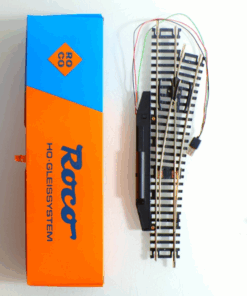 Roco H0 42302 Weiche rechts mit Antrieb siehe Foto in OVP PK2239