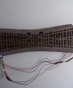 Roco H0 42546 Einfache Kreuzungsweiche EKW15 mit Antrieb siehe Foto PK2689 o.