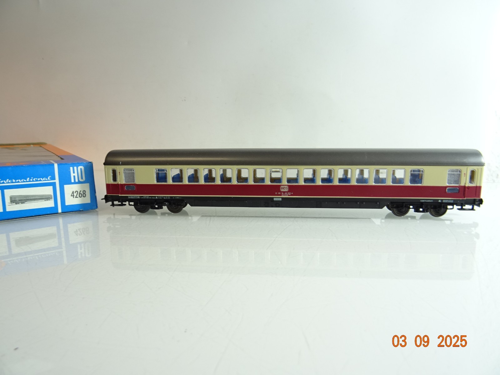 Roco H0 4268 TEE Personenwagen 1.Kl. der DB mit Licht in OVP BH139