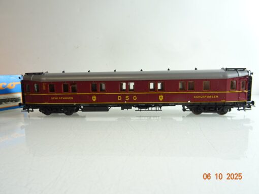 Roco H0  4292S Schlafwagen der DSG in OVP BH370 – Bild 3