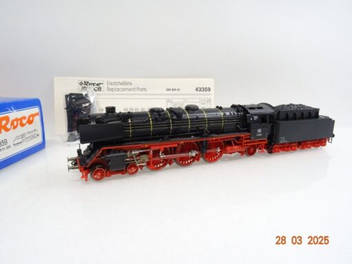 Roco H0 43359 Dampflok BR 01 008 der DB in OVP LE9807