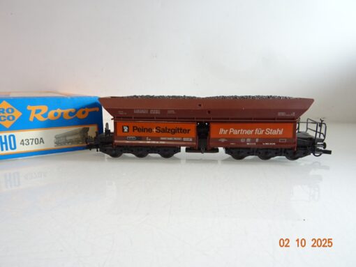 Roco H0 4370A Selbstentladewagen Peine + Salzgitter der DB in OVP BH331