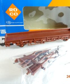 Roco H0 4378 A Rungenwagen Niederbordwagen der DB in OVP RR4806