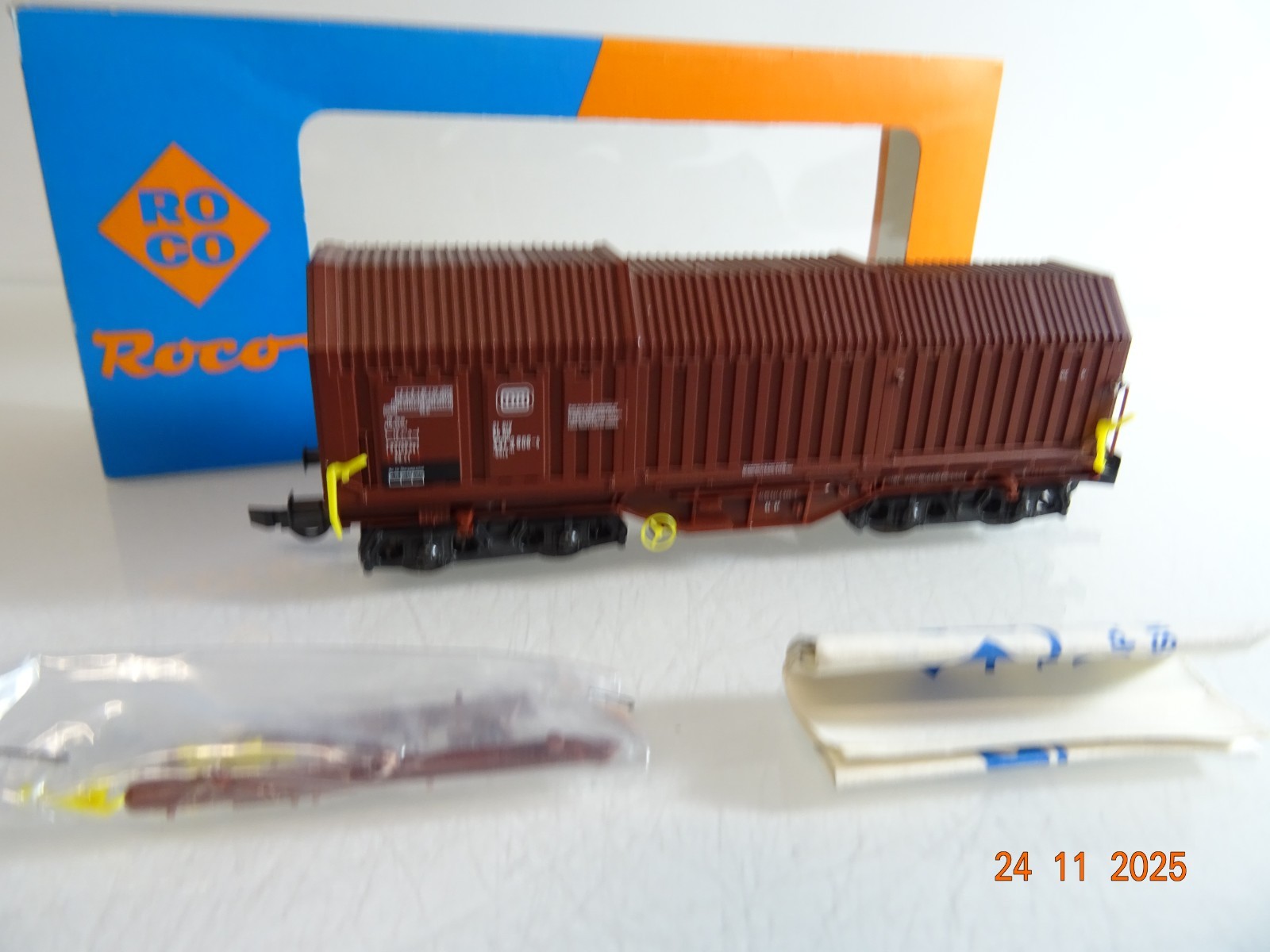 Roco H0 4393A Teleskophaubenwagen der DB in OVP RR4794