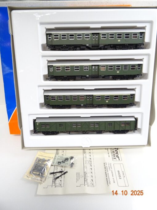 Roco H0 44053 Umbauwagen-Set 4tlg. der DB in OVP JL3585