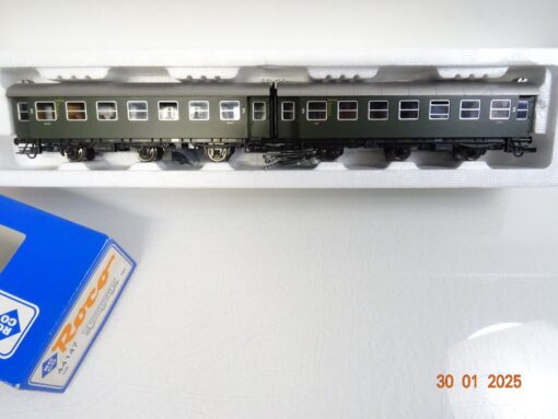 Roco H0 44147 Umbauwagen-Set 2 tlg. 3.Kl. der DB in OVP PR5660
