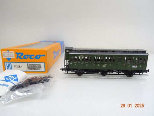 Roco H0 44206A Abteilwagen 2.Kl. mit Bremserhaus der DB in OVP PR5584