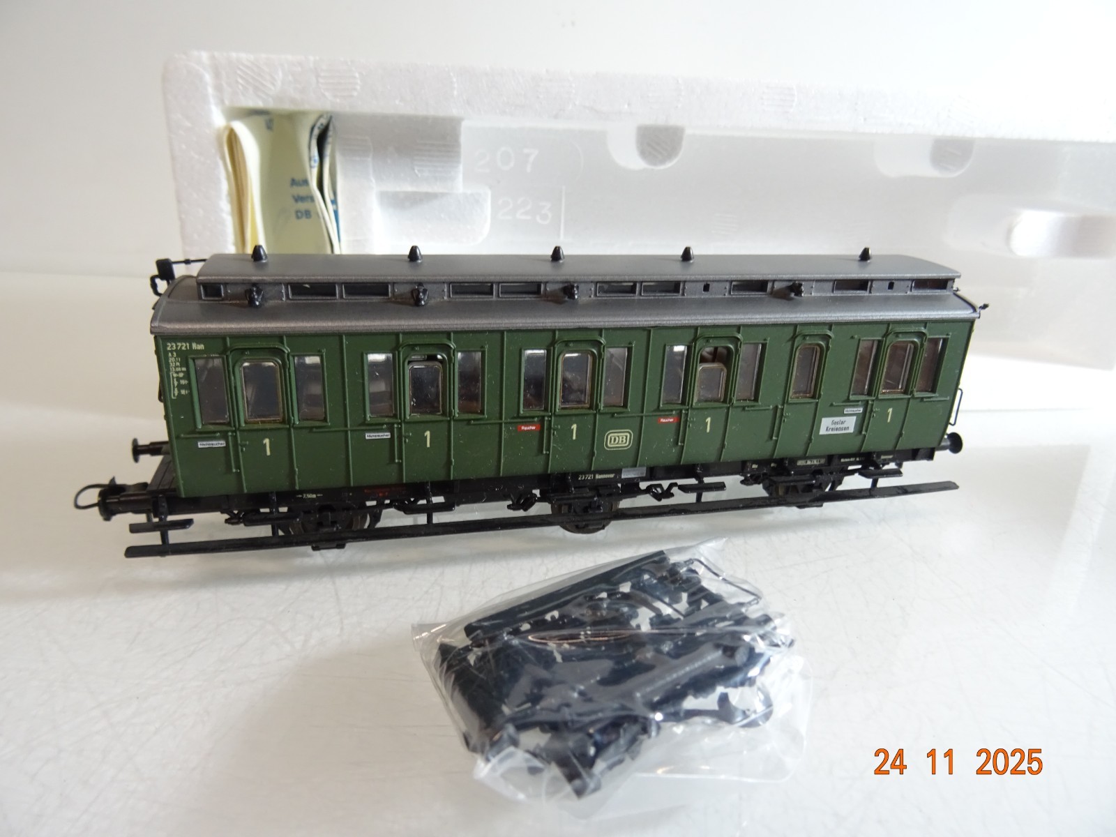 Roco H0 44223A Abteilwagen 1.Klasse der DB in OVP RR4791 – Bild 3