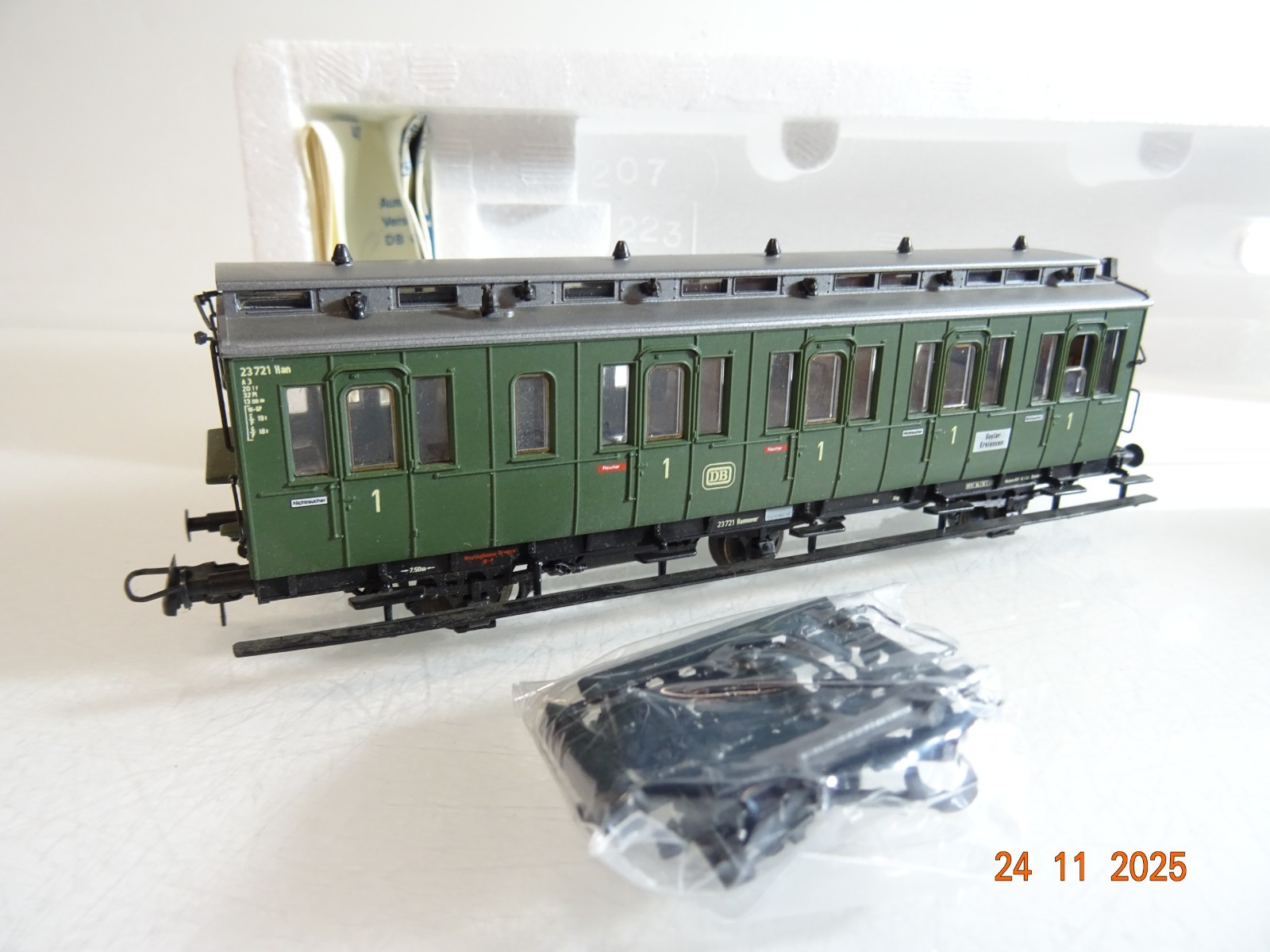 Roco H0 44223A Abteilwagen 1.Klasse der DB in OVP RR4791